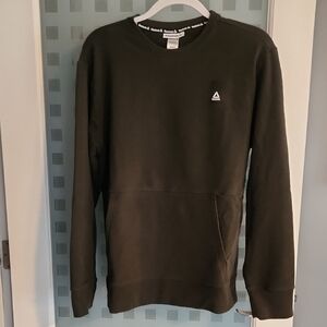 Reebok Men's Dark Green Crewneck Sweater